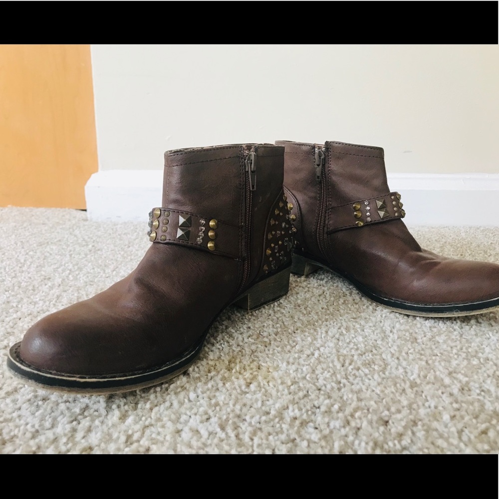 Brown Ankle Boots